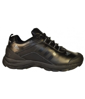 Зимние кроссовки Adidas Terrex с полосами черные